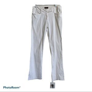 First Kiss White Cotton Pants, Junior Size 7‎